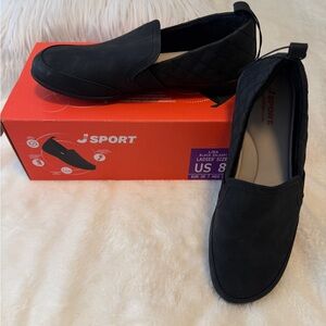 Size 8 JSport Women’s Slip On Dress or Casual Shoes